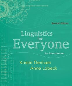 Linguistics for Everyone: An Introduction 2nd Edition ebook