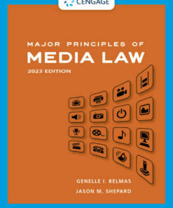 Major Principles of Media Law 2023 1st Edition ebook