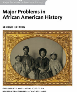 Major Problems in African American History 2nd Edition ebook