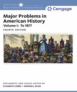 Major Problems in American History Volume I 4th Edition ebook