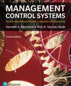 Management Control Systems 
Performance Measurement Evaluation and Incentives ebook