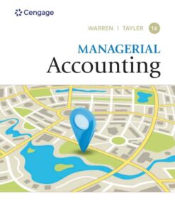 Managerial Accounting, 16th Edition ebook