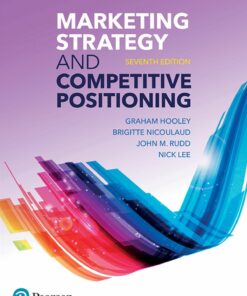 Marketing Strategy and Competitive Positioning 7th Edition ebook