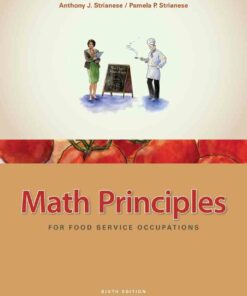 Math Principles for Food Service Occupations 6th Edition ebook