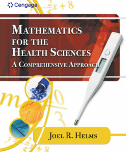 Mathematics for Health Sciences: A Comprehensive Approach, 1st Edition ebook