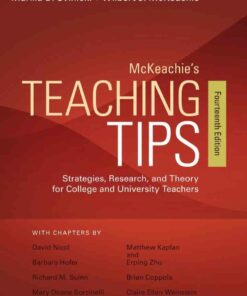 McKeachie's Teaching Tips 14th Edition ebook
