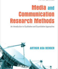 Media and Communication Research Methods: An Introduction to Qualitative and Quantitative Approaches 5th Edition ebook