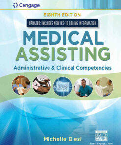 Medical Assisting: Administrative & Clinical Competencies (Update) 8th Edition ebook