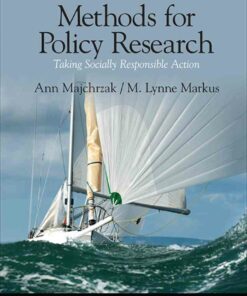 Methods for Policy Research: Taking Socially Responsible Action 2nd Edition ebook