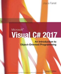 Microsoft Visual C#: An Introduction to Object-Oriented Programming 7th Edition ebook