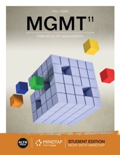 MindTap Management for Williams' MGMT 11th Edition [Instant Access] 1 term (6 months) ebook