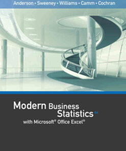 Modern Business Statistics with Microsoft? Excel? 6th Edition ebook