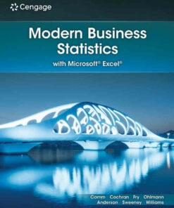 Modern Business Statistics with Microsoft? Excel? 8th Edition ebook