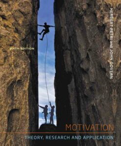 Motivation: Theory Research and Application 6th Edition ebook