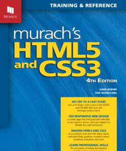 Murach's HTML5 and CSS3 (4th Edition) 4th Edition ebook
