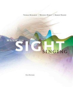 Music for Sight Singing 6th Edition ebook