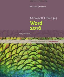New Perspectives Microsoft Office 365 & Word 2016: Comprehensive 1st Edition ebook