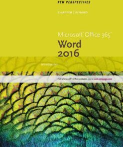 New Perspectives Microsoft? Office 365 & Word 2016: Introductory 1st Edition ebook
