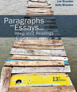Paragraphs and Essays: With Integrated Readings 13th Edition ebook