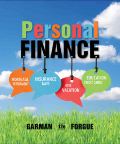 Personal Finance 12th Edition ebook