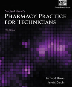 Pharmacy Practice for Technicians 5th Edition ebook