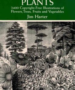Plants: 2400 Royalty-Free Illustrations of Flowers Trees Fruits and Vegetables ebook