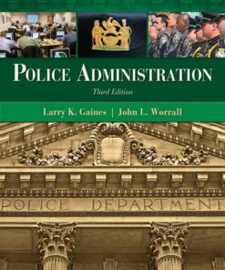 Police Administration 3rd Edition ebook