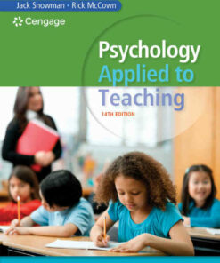 Psychology Applied to Teaching 14th Edition ebook