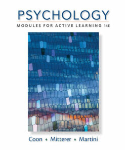 Psychology: Modules for Active Learning 14th Edition ebook