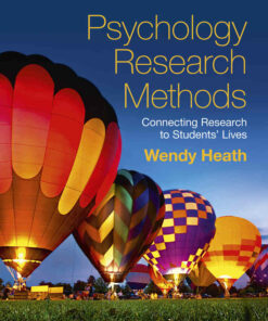 Psychology Research Methods: Connecting Research to Students' Lives ebook