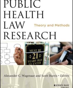 Public Health Law Research: Theory and Methods ebook
