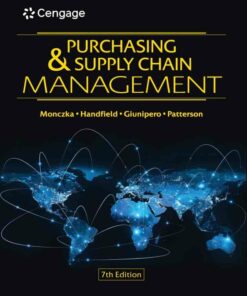Purchasing and Supply Chain Management 7th Edition ebook
