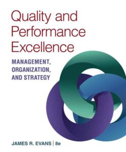 Quality & Performance Excellence 8th Edition ebook