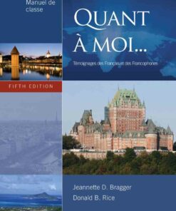 Quant ? moi: Te?moignages Des Franc?ais Et Des Francophones 5th Edition ebook