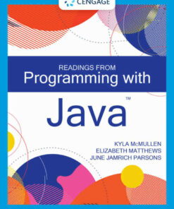 Readings from Programming with Java 1st Edition ebook