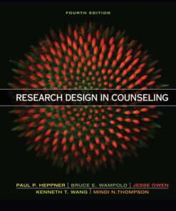 Research Design in Counseling 4th Edition ebook