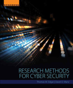 Research Methods for Cyber Security ebook