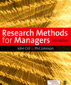Research Methods for Managers 4th Edition ebook