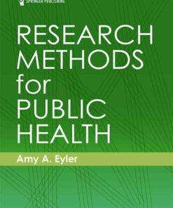 Research Methods for Public Health ebook