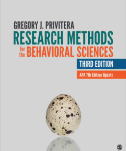 Research Methods for the Behavioral Sciences 3rd Edition ebook
