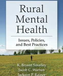Rural Mental Health: Issues Policies and Best Practices ebook