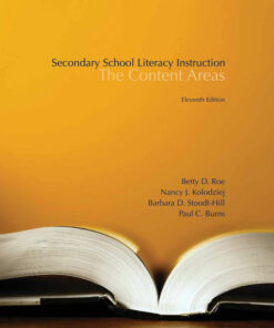 Secondary School Literacy Instruction 11th Edition ebook
