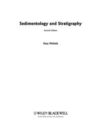 Sedimentology and Stratigraphy ebook