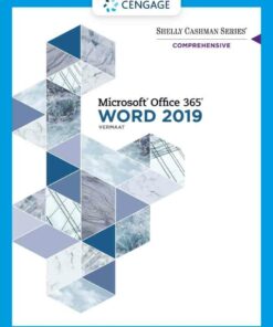 Shelly Cashman Series Microsoft Office 365 & Word 2019 Comprehensive, 1st Edition ebook
