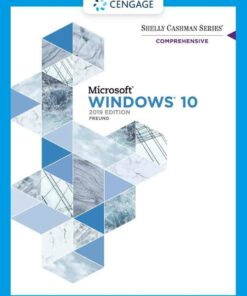 Shelly Cashman Series Microsoft / Windows 10 Comprehensive 2019 1st Edition ebook