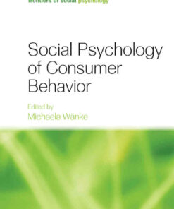 Social Psychology of Consumer Behavior 1st Edition ebook