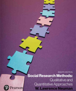 Social Research Methods: Qualitative and Quantitative Approaches 8th Edition ebook