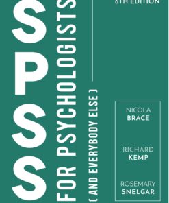 SPSS for Psychologists 6th edition ebook