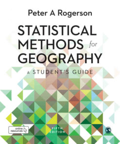Statistical Methods for Geography: A Student?s Guide, 5th Edition ebook