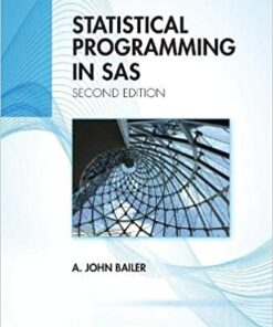 Statistical Programming in SAS ebook